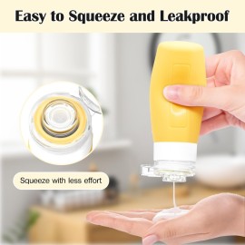 Redfly 17PCS Travel Bottles for Toiletries, TSA Approved Travel Size Containers, Leak Proof Travel Containers for Toiletries, Silicone Travel Kit for Shampoo, Conditioner, Lotion & Creams Colorful Redfly 17PCS Travel Bottles for Toiletries, TSA Approved Travel Size Containers, Leak Proof Travel Containers for Toiletries, Silicone Travel Kit for Shampoo, Conditioner, Lotion & Creams Colorful