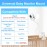 Universal Baby Monitor Crib Mount for HelloBaby, VTech, Infant Optics DXR 8 & DXR-8 Pro, ANMEATE, Nanit Pro, Eufy, Owlet, VAVA - 19.4 Flexible Goosenesk Baby Monitor Crib Holder for 360 Adjustable
