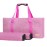 Jongyance Empty Mahjong Bag, Pink Mah-jongg Carrying Bag with Two Wrappers for American Mahjong Set (Empty Bag Only