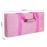 Jongyance Empty Mahjong Bag, Pink Mah-jongg Carrying Bag with Two Wrappers for American Mahjong Set (Empty Bag Only