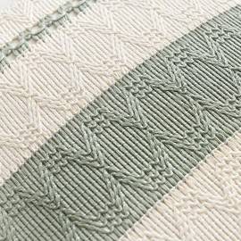 Fancy Homi Set of 2 Sage Green Boho Lumbar Decorative Throw Pillow Covers 12x20 Inch for Living Room Bedroom Couch Bed Chair, Rustic Retro Cushion Case, Bohemian Room Home Decor Fancy Homi Set of 2 Sage Green Boho Lumbar Decorative Throw Pillow Covers 12x20 Inch for Living Room Bedroom Couch Bed Chair, Rustic Retro Cushion Case, Bohemian Room Home Decor