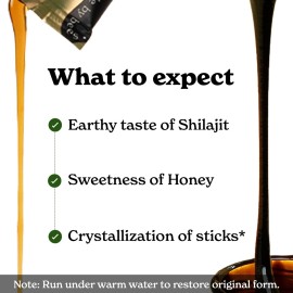 Better Alt Pure Himalayan Shilajit Sticks with Organic Honey, Saffron | Easy to Consume Shilajit| 30 Sticks for Energy Boost & Immune Support, 85+ Trace Minerals, 75%+ Fulvic Acid Better Alt Pure Himalayan Shilajit Sticks with Organic Honey, Saffron | Easy to Consume Shilajit| 30 Sticks for Energy Boost & Immune Support, 85+ Trace Minerals, 75%+ Fulvic Acid