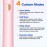 Sonic Electric Toothbrush for Adults and Kids, Rechargeable Toothbrush With 8 Brush Head, 4 Modes and 2 Minute Timer, 42000VPM Power Motor, IPX8 Waterproof, 4 Hours Fast Charge last 90 days (Pink)