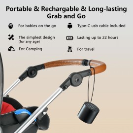 Portable Sound Machine Mini White Noise Machine with 30 Soothing Sounds for Newborn Kids Adults Rechargeable Sleep Brown Noise Machine with 4 Timers Memory Function for Travel Camping Home and Office Portable Sound Machine Mini White Noise Machine with 30 Soothing Sounds for Newborn Kids Adults Rechargeable Sleep Brown Noise Machine with 4 Timers Memory Function for Travel Camping Home and Office