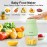 Phydge Baby Food Maker - Green Blender and Puree Maker, 10oz Food Processor for Fruit, Vegetable, Meat - 10-Second Quick Soft Food Prep