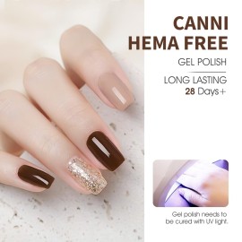 CANNI Gel Nail Polish Kit -6 Colors Nude Pink 9ML Gel Polish Set Skin Tones French Nail Neutral Brown Soak Off Gel Nail Kit Manicure DIY Manicure Salon DIY CANNI Gel Nail Polish Kit -6 Colors Nude Pink 9ML Gel Polish Set Skin Tones French Nail Neutral Brown Soak Off Gel Nail Kit Manicure DIY Manicure Salon DIY