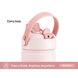 POWCAN 26 oz Insulated Water Bottle with 2-in-1 Straw and Spout Lid, Keep Cold 24H, Leak-Proof, Fits in Car Cup Holder, Stainless Steel Water Bottle for Sports, Travel, and School (Cotton Candy) POWCAN 26 oz Insulated Water Bottle with 2-in-1 Straw and Spout Lid, Keep Cold 24H, Leak-Proof, Fits in Car Cup Holder, Stainless Steel Water Bottle for Sports, Travel, and School (Cotton Candy)