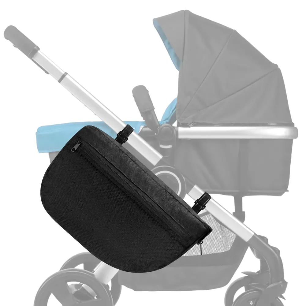 Accmor Insulated Side Sling Stroller Saddle Bag Organizer, Universal Stroller Organizer, Stroller Bag Caddy Organizer Accmor Insulated Side Sling Stroller Saddle Bag Organizer, Universal Stroller Organizer, Stroller Bag Caddy Organizer