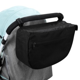 Accmor Insulated Side Sling Stroller Saddle Bag Organizer, Universal Stroller Organizer, Stroller Bag Caddy Organizer Accmor Insulated Side Sling Stroller Saddle Bag Organizer, Universal Stroller Organizer, Stroller Bag Caddy Organizer