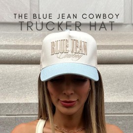 Vintage Western Trucker Hat | Men & Women | Embroidered Trendy Caps | Country Cute Hats for Cowgirls & Cowboys | Camo Denim Cotton Styles | Snapback Hat (Blue Jean Cowboy | Denim) Vintage Western Trucker Hat | Men & Women | Embroidered Trendy Caps | Country Cute Hats for Cowgirls & Cowboys | Camo Denim Cotton Styles | Snapback Hat (Blue Jean Cowboy | Denim)
