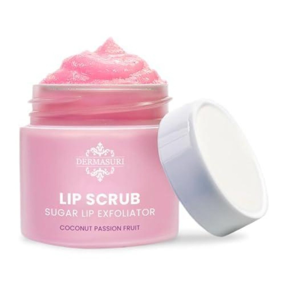 Dermasuri Lip Exfoliator Scrub and Moisturizer, Sugar Scrubs, Overnight Hydration & Softening, Brighten and Soften Dark Lips For Men & Women, Soothing Dryness, Coconut Passion Fruit Flavor 20g/0.7oz Dermasuri Lip Exfoliator Scrub and Moisturizer, Sugar Scrubs, Overnight Hydration & Softening, Brighten and Soften Dark Lips For Men & Women, Soothing Dryness, Coconut Passion Fruit Flavor 20g/0.7oz