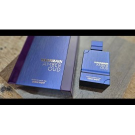 Al Haramain Amber Oud - Dubai Night Edition for Unisex - Arabian Perfume for Women and Men - Oriental Woody Fragrance - Long Lasting Arabic Cologne - Extrait De Parfum Spray - 2.53 oz
