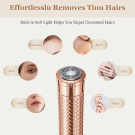 BLIBEE Facial Hair Removal for Women, Rechargeable Hair Removal Device, Painless Face Electric Razor/Shaver for Lip, Arms, Face, Peach Fuzz (Gold) BLIBEE Facial Hair Removal for Women, Rechargeable Hair Removal Device, Painless Face Electric Razor/Shaver for Lip, Arms, Face, Peach Fuzz (Gold)