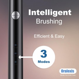 ORALEXIS Electric Toothbrush for Adults and Kids, with Tongue Scraper and 8 Brush Heads, One Fast Charge Last 120 Days, 40000 VPM Deep Clean, Sonic Travel Toothbrush ORALEXIS Electric Toothbrush for Adults and Kids, with Tongue Scraper and 8 Brush Heads, One Fast Charge Last 120 Days, 40000 VPM Deep Clean, Sonic Travel Toothbrush