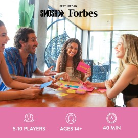 Lovestruck - Reality TV Party Board Game | 5-10 Players, for Groups, Adult Game Night, No TV Knowledge Needed, Social Deduction Lovestruck - Reality TV Party Board Game | 5-10 Players, for Groups, Adult Game Night, No TV Knowledge Needed, Social Deduction