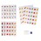 GRACIAS Mahjong Block Set, 50 Plastic Tiles (1.18) with DIY Stickers, Portable Mahjong Set with A Carry Bag, Mahjong Tile Game