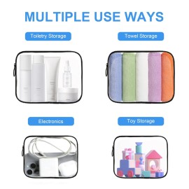 ploimyur TSA Approved Toiletry Bag,2 Pack Clear Toiletry Bag, Quart Size Travel Bag TSA Approved,Clear Travel Bags for Toiletries,Clear Cosmetic Bags with Zipper, Carry on Travel Bag,Black ploimyur TSA Approved Toiletry Bag,2 Pack Clear Toiletry Bag, Quart Size Travel Bag TSA Approved,Clear Travel Bags for Toiletries,Clear Cosmetic Bags with Zipper, Carry on Travel Bag,Black