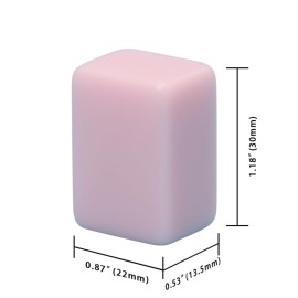 VPH Travel Chinese Mahjong Set Ivory 144 Sheets with Rattan Box and Tablecloth (Pink) VPH Travel Chinese Mahjong Set Ivory 144 Sheets with Rattan Box and Tablecloth (Pink)