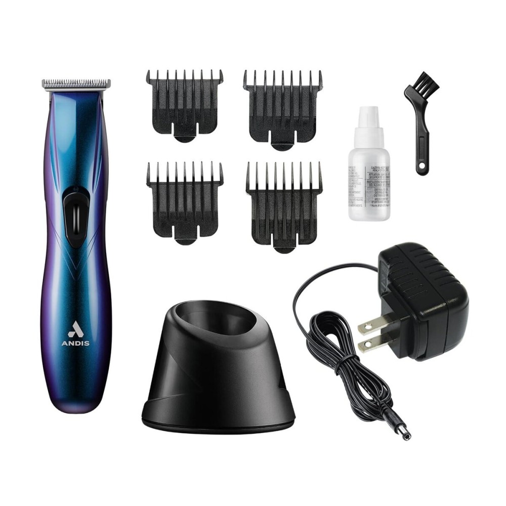 Andis 560974 Limited Edition Slimline Pro Cord/Cordless Beard Trimmer, Lithium Ion T-Blade Trimmer, Close Cutting T-Blade Zero Gapped, Galaxy Andis 560974 Limited Edition Slimline Pro Cord/Cordless Beard Trimmer, Lithium Ion T-Blade Trimmer, Close Cutting T-Blade Zero Gapped, Galaxy