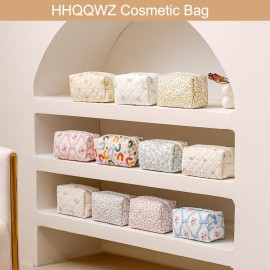 HHQQWZ Makeup Bag Travel Cosmetic Bag for Women Girls, Zipper Make Up Pouch, Floral Flowers Toiletry Organizer Makeup, Portable Storage Bag, Cosmetic Travel Cloth Bag (Pink Bow Tie) HHQQWZ Makeup Bag Travel Cosmetic Bag for Women Girls, Zipper Make Up Pouch, Floral Flowers Toiletry Organizer Makeup, Portable Storage Bag, Cosmetic Travel Cloth Bag (Pink Bow Tie)