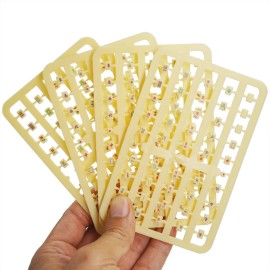 Odoria Dollhouse Mahjong Set Miniature: 1/12 Scale Chinese Mahjong Stone Game Set Traditional - Mini Doll House Accessories Plastic 180 Tiles Odoria Dollhouse Mahjong Set Miniature: 1/12 Scale Chinese Mahjong Stone Game Set Traditional - Mini Doll House Accessories Plastic 180 Tiles