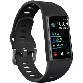 FITVII FINO 2 Slim Fitness Tracker, Smart Watch with Blood Oxygen, Sleep Monitor, 24/7 Heart Rate & Blood Pressure, IP68 Waterproof Health Activity Trackers with Calories Step Counter for Women Men FITVII FINO 2 Slim Fitness Tracker, Smart Watch with Blood Oxygen, Sleep Monitor, 24/7 Heart Rate & Blood Pressure, IP68 Waterproof Health Activity Trackers with Calories Step Counter for Women Men