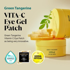 GOODAL Green Tangerine Vitamin C Moisturizing Eye Patch | 5-minute, Hydrating Gel Patch (60 sheets) (2024 Advanced Version) GOODAL Green Tangerine Vitamin C Moisturizing Eye Patch | 5-minute, Hydrating Gel Patch (60 sheets) (2024 Advanced Version)