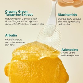 GOODAL Green Tangerine Vitamin C Moisturizing Eye Patch | 5-minute, Hydrating Gel Patch (60 sheets) (2024 Advanced Version) GOODAL Green Tangerine Vitamin C Moisturizing Eye Patch | 5-minute, Hydrating Gel Patch (60 sheets) (2024 Advanced Version)