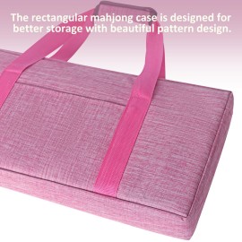 GUSTARIA American Mahjong Set,166 Quality Acrylic Tiles with Colorful Prints, 4 All-in-One Color Rack/Pushers, Complete Mahjong Game Set with Carrying Bag GUSTARIA American Mahjong Set,166 Quality Acrylic Tiles with Colorful Prints, 4 All-in-One Color Rack/Pushers, Complete Mahjong Game Set with Carrying Bag