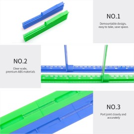 Egoldto Height Measurement for Wall, Children Adult Height Measure Rod, 3D Removable Growth Chart Stick, Wall Mounted Splicing Ruler for Kids Baby Nursery 79 inch (Blue) Egoldto Height Measurement for Wall, Children Adult Height Measure Rod, 3D Removable Growth Chart Stick, Wall Mounted Splicing Ruler for Kids Baby Nursery 79 inch (Blue)