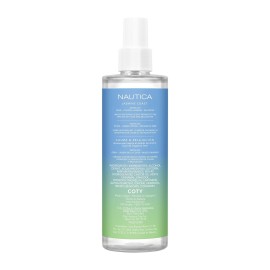 Nautica for Her Jasmine Coast Body Mist, 8.4 Fl Oz (Pack of 1), Notes of Pear, Jasmine, and Musk, Women\'s Fragrance, Long Lasting, Mood-Boosting Fragrance, Vegan Formula