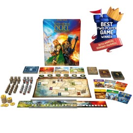 Asmodee The Lord of The Rings: Duel for Middle-Earth Board Game - Epic Strategy Game of Power and Conquest for Kids and Adults, Ages 10+, 2 Players, 30 Minute Playtime Asmodee The Lord of The Rings: Duel for Middle-Earth Board Game - Epic Strategy Game of Power and Conquest for Kids and Adults, Ages 10+, 2 Players, 30 Minute Playtime