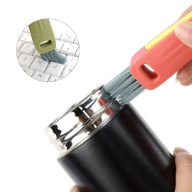 3 Pcs 3 in 1 Cup Lid Cleaning Brush Crevice Cleaning Brush for Bottle Gap 3 in 1 Cleaning Brushes for Tight Spaces Multifunctional Portable Cup Lid Cleaner Home Kitchen Cleaning Tools (Green Blue Red) 3 Pcs 3 in 1 Cup Lid Cleaning Brush Crevice Cleaning Brush for Bottle Gap 3 in 1 Cleaning Brushes for Tight Spaces Multifunctional Portable Cup Lid Cleaner Home Kitchen Cleaning Tools (Green Blue Red)