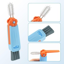 3 Pcs 3 in 1 Cup Lid Cleaning Brush Crevice Cleaning Brush for Bottle Gap 3 in 1 Cleaning Brushes for Tight Spaces Multifunctional Portable Cup Lid Cleaner Home Kitchen Cleaning Tools (Green Blue Red) 3 Pcs 3 in 1 Cup Lid Cleaning Brush Crevice Cleaning Brush for Bottle Gap 3 in 1 Cleaning Brushes for Tight Spaces Multifunctional Portable Cup Lid Cleaner Home Kitchen Cleaning Tools (Green Blue Red)