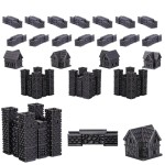 Custom Civilizations for Catan Board Game | Replacement Player Sets | Settlers Pieces | Base Cities Settlements Roads | 3D Printed | (Britons Base Set)