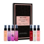 BellaVita Luxury Discovery Set Womens Perfumes (7x8ml) | Mini Perfume Gift Set for Women with Rose, OUD & Pepper Oriented | Compact Long-Lasting Floral Perfumes for Women | Cruelty Free Fragrance