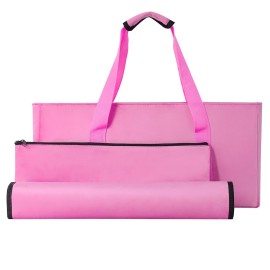 GUSTARIA Empty Mahjong Bag, Quality American Mahjong Set Carrying Case with A Wrapper for Racks & An Extra Zippered Bag for Tiles (Case Only)