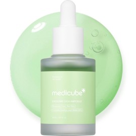 Medicube Exosome Cica Tea Tree Ampoule for Sensitive Skin with Centella Asiatica help reduce redness and breakouts. Low-irritating, Moisturizing & Soothing Serum | Korean Skincare | 30ml