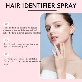 Hair Identifier Spray for Face Shavingface hair identifier sprayMoisturizing And Skin Care Set Spraysuitable for all skin types (1 set) Hair Identifier Spray for Face Shavingface hair identifier sprayMoisturizing And Skin Care Set Spraysuitable for all skin types (1 set)