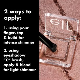 e.l.f. Fine As Fleck Glitter Eyeshadow, Long-Lasting Sheer Eye Makeup With A Shimmer Finish, Smooth Formula, Vegan & Cruelty-Free, Champagne Showers e.l.f. Fine As Fleck Glitter Eyeshadow, Long-Lasting Sheer Eye Makeup With A Shimmer Finish, Smooth Formula, Vegan & Cruelty-Free, Champagne Showers