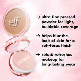 e.l.f. Halo Glow Powder Filter, Ultra-fine Finishing Powder, Smooths The Look of Pores & Fine Lines, Creates A Soft-Focus Glow, Vegan & Cruelty-Free, Light Neutral e.l.f. Halo Glow Powder Filter, Ultra-fine Finishing Powder, Smooths The Look of Pores & Fine Lines, Creates A Soft-Focus Glow, Vegan & Cruelty-Free, Light Neutral