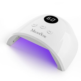 MelodySusie UV Nail Lamp, Plus30F UV Light for Gel Nails LED Nail Dryer with 3 Timer, Smart Sensor, LCD Display Fast Curing Gel Nail Polish Nail Art Tools Manicure Accessories-White MelodySusie UV Nail Lamp, Plus30F UV Light for Gel Nails LED Nail Dryer with 3 Timer, Smart Sensor, LCD Display Fast Curing Gel Nail Polish Nail Art Tools Manicure Accessories-White