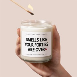 LUMELOOM Funny 50th Birthday Gifts for Her, Women, 9oz Lavender Scented Soy Wax Candle, 1975, 50th Birthday Decorations for Women, Men, Her, Him, Wife, Sister, Friends, Cool Gifts LUMELOOM Funny 50th Birthday Gifts for Her, Women, 9oz Lavender Scented Soy Wax Candle, 1975, 50th Birthday Decorations for Women, Men, Her, Him, Wife, Sister, Friends, Cool Gifts