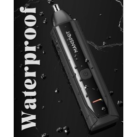 MANSPOT Nose & Ear Hair Trimmer for Men, 10000-RPM Electric Nose Trimmer for Men with Vacuum Cleaning System, IPX7 Waterproof, USB-C Charge, 90min Runtime,Magnetic Detachable Blade Head,Easy to Clean MANSPOT Nose & Ear Hair Trimmer for Men, 10000-RPM Electric Nose Trimmer for Men with Vacuum Cleaning System, IPX7 Waterproof, USB-C Charge, 90min Runtime,Magnetic Detachable Blade Head,Easy to Clean