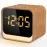 Housbay Wooden Sound Machine Alarm Clock -Your Sleep-Wake Companion, White Noise for Sleep, Space-Saving, Natural Alarm for Gentle Wake-Up