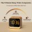 Housbay Wooden Sound Machine Alarm Clock -Your Sleep-Wake Companion, White Noise for Sleep, Space-Saving, Natural Alarm for Gentle Wake-Up