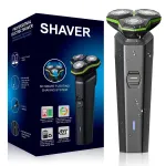 Electric Razor for Men - Electric Shavers for Men with Magnetic Detachable Head, 3D Floating Head, Ideal for Travel, Office, and Business Trips