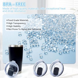 3 Pack 20 oz Tumbler Lid, Magnetic Slider Replacement Lids for YETI 20 oz Tumbler, 10/24 oz Mug and 10 oz Lowball, Spill Proof Cup Lids Covers Compatible for Ozark Trail, Old Style Rtic, BPA Free 3 Pack 20 oz Tumbler Lid, Magnetic Slider Replacement Lids for YETI 20 oz Tumbler, 10/24 oz Mug and 10 oz Lowball, Spill Proof Cup Lids Covers Compatible for Ozark Trail, Old Style Rtic, BPA Free