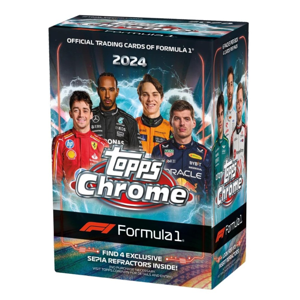 2024 Topps Chrome Formula 1 Value Box 2024 Topps Chrome Formula 1 Value Box