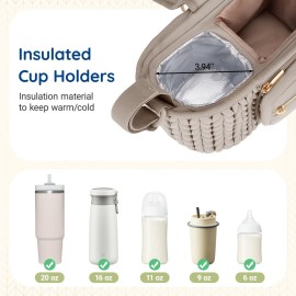 mommore Stroller Organizer with Insulated Cup Holders, Universal Stroller Caddy with Detachable Phone Bag, Stroller Accessories Fits for Uppababy, Doona, Jogger, Britax, Mompush, Bob mommore Stroller Organizer with Insulated Cup Holders, Universal Stroller Caddy with Detachable Phone Bag, Stroller Accessories Fits for Uppababy, Doona, Jogger, Britax, Mompush, Bob